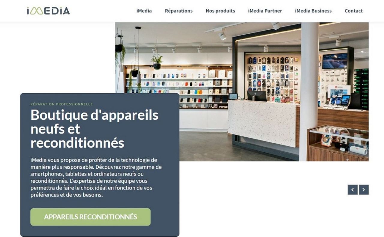 Réalisation de site vitrine Verviers