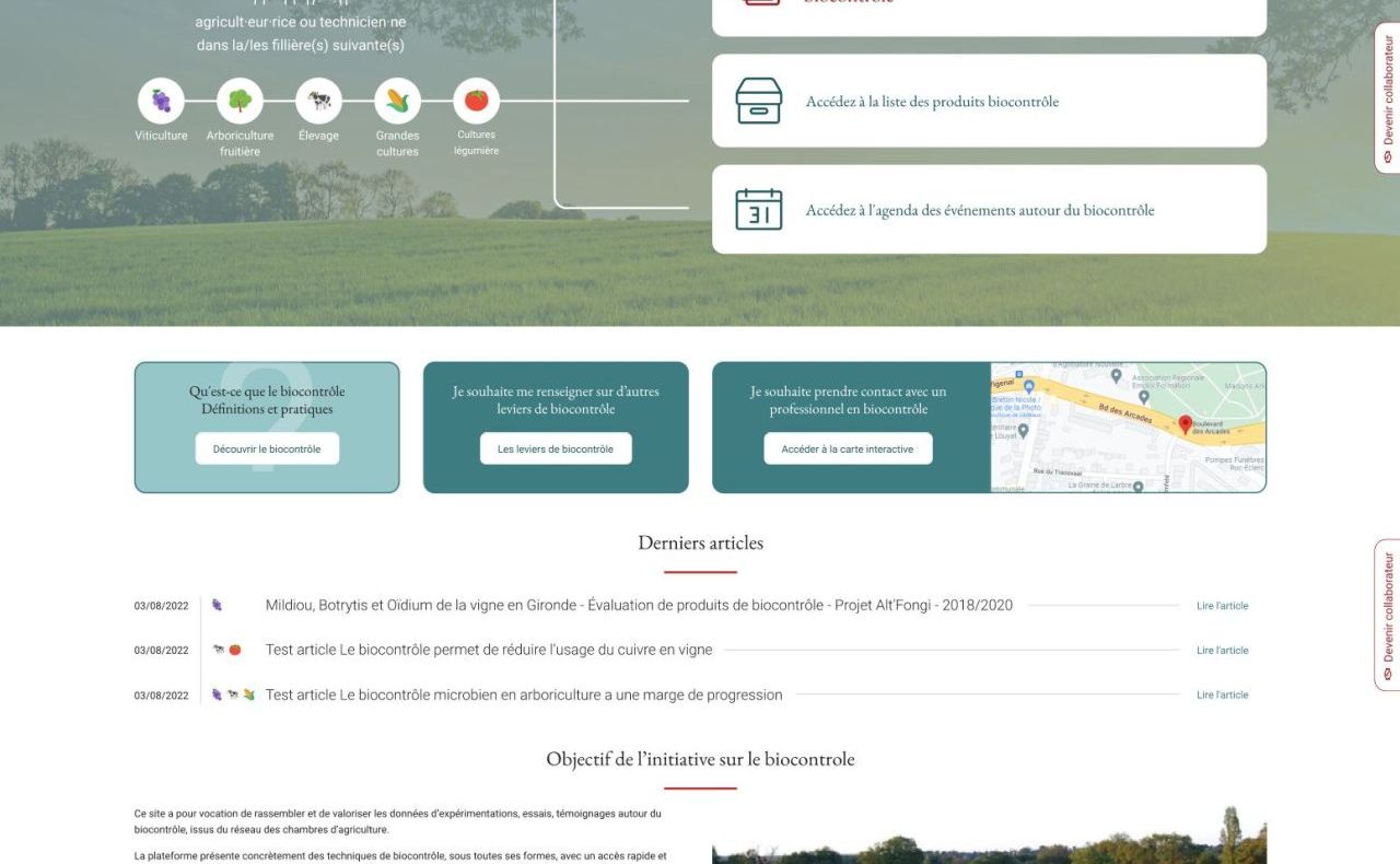 Développement de site sur-mesure